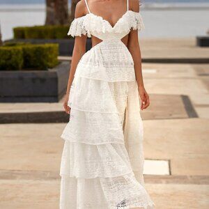 Alamour the label - White Liliana Dress